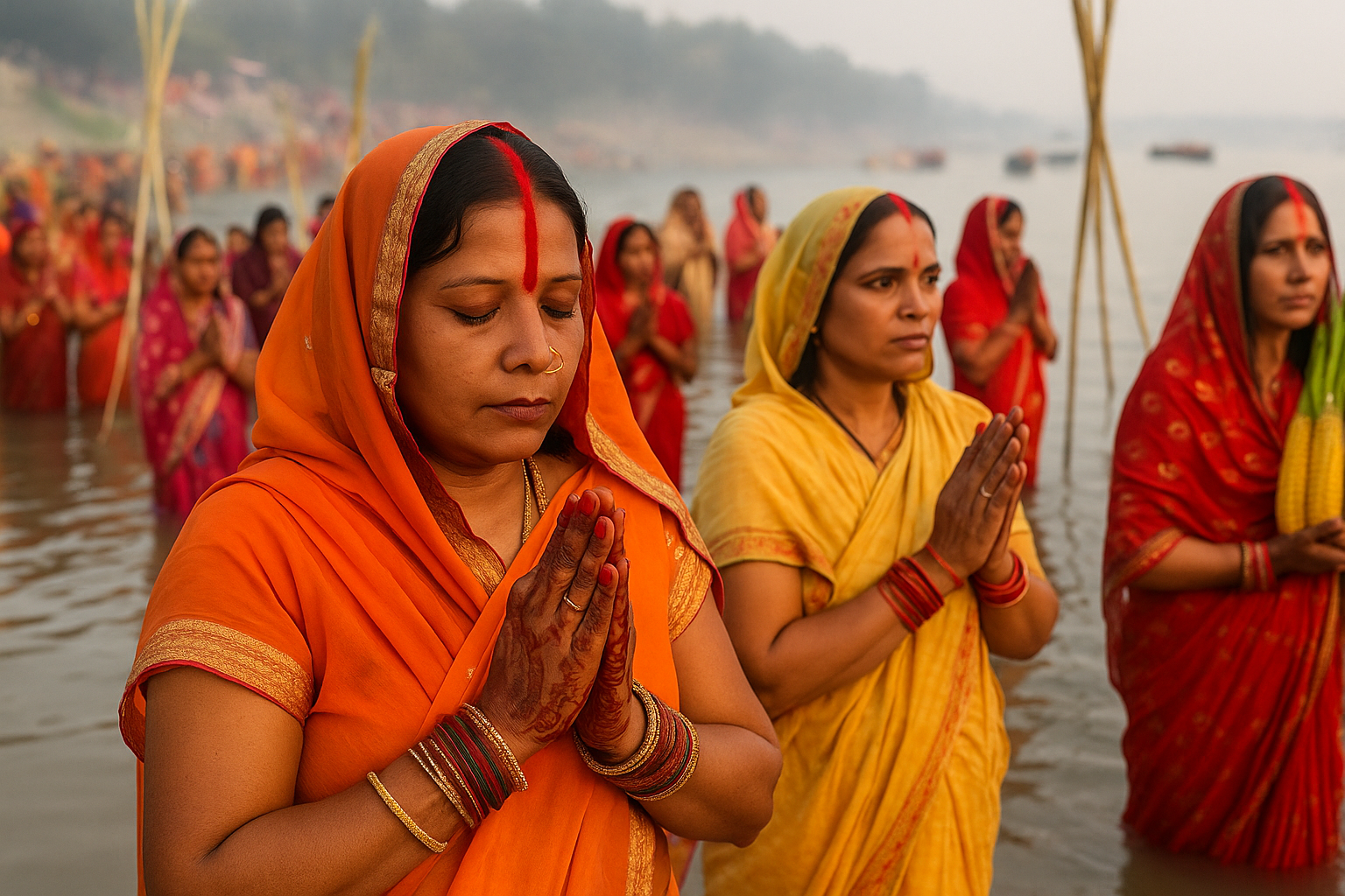 Community blessings together