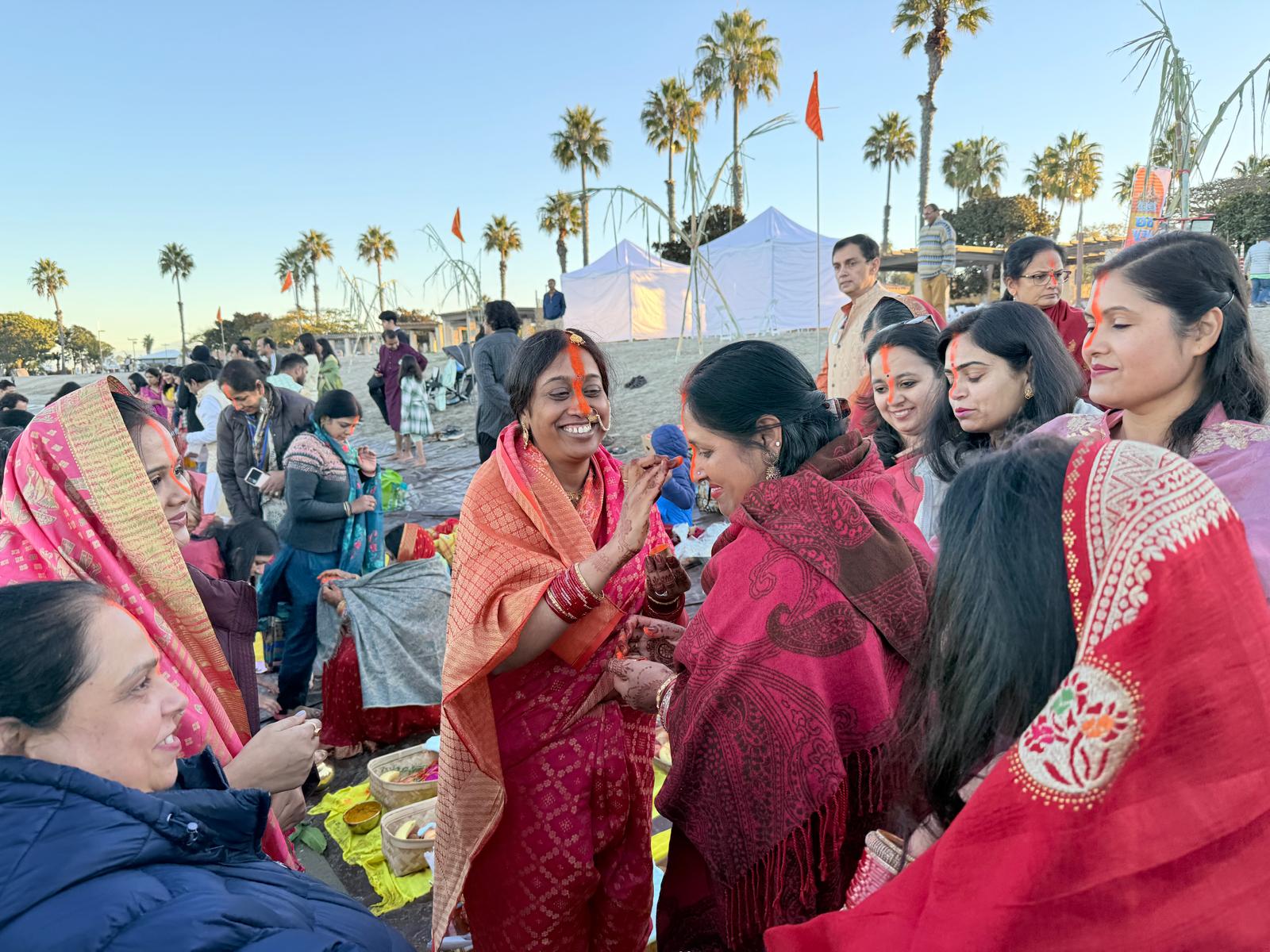 Chhath celebration photo 2